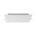 Panel LED V-TAC wpuszczany premium downlight 12W kwadrat 170x170 VT-61012 6500K 1200lm