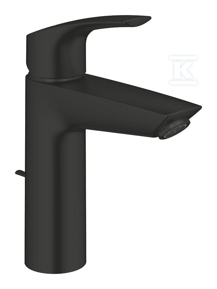 Bateria umywalkowa Eurosmart Rozmiar M, montaż jednootworowy, metalowa dźwignia, SilkMove głowica ceramiczna 28 mm, Long-Life trwała powłoka, Water Saving mniejsze zużycie wody, maksymalne natężenie przepływu (przy 3 barach): 5 l/min, metalowy zestaw