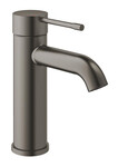 Bateria umywalkowa Grohe Essence 2-otworowa jednouchwytowa rozmiar M, brushed hard graphite, ogranicznik przepływu 5,7 l/min., regulowany perlator, wylewka 183 mm