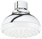 Tempesta 100 Prysznic górny, jednostrumieniowy (strumień Rain), chrom, oszczędność wody Water Saving, ogranicznik przepływu 5,7 l/min