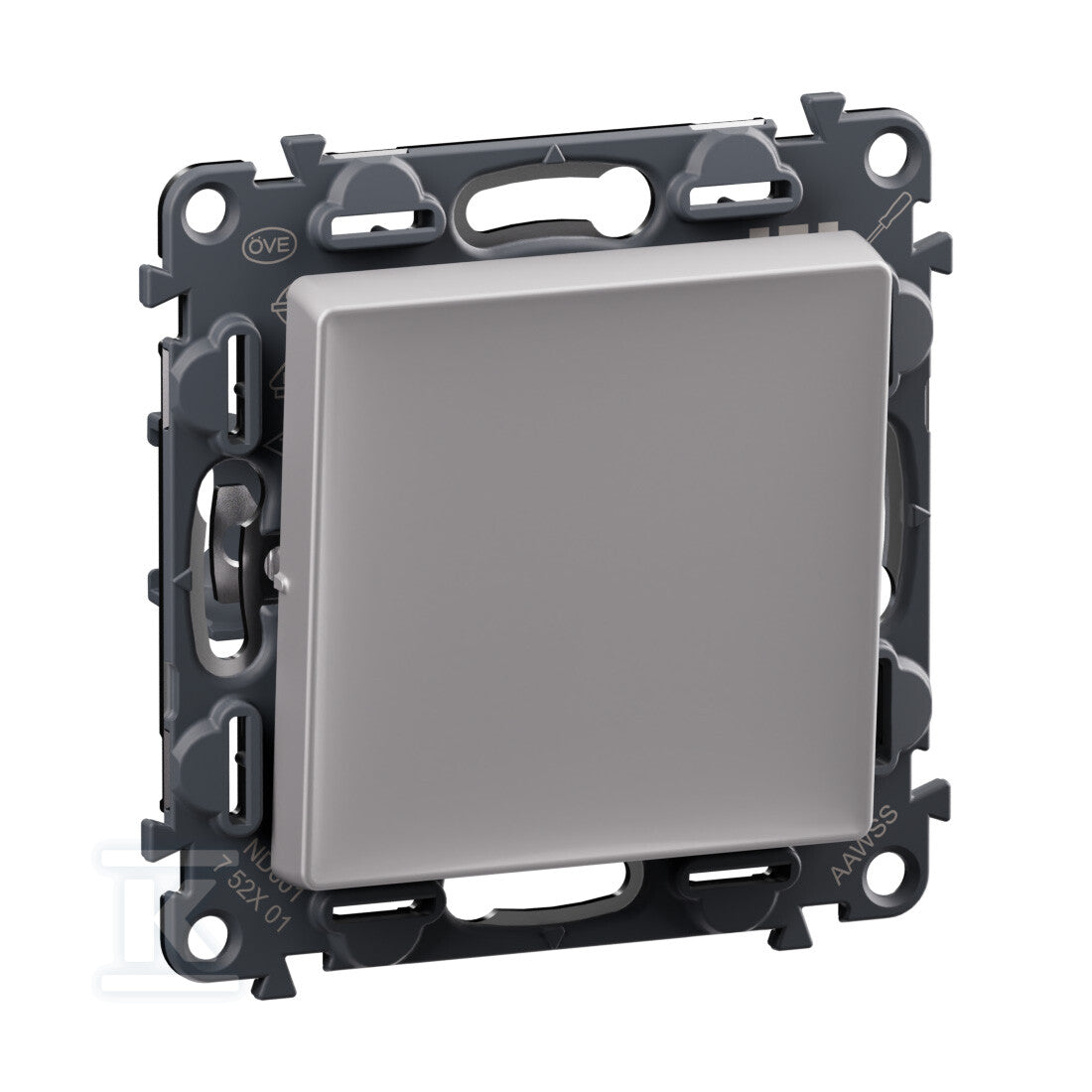 Łącznik jednobiegunowy aluminium 10 AX-250~ VALENA LIFE