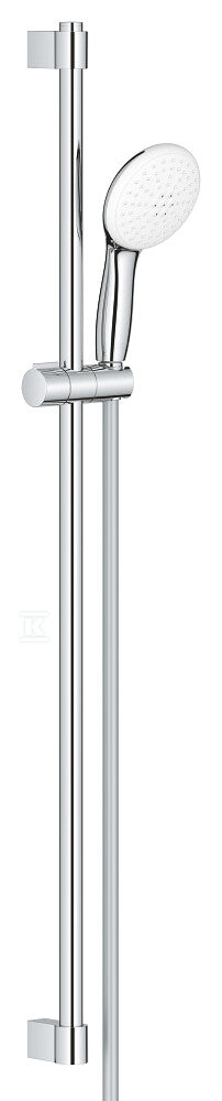 Zestaw z drążkiem prysznicowym Tempesta 110 chrom, 2 strumienie, w zestawie: słuchawka prysznicowa, drążek prysznicowy 900 mm, wąż prysznicowy 1750 mm, ogranicznik przepływu 8,5 l/min