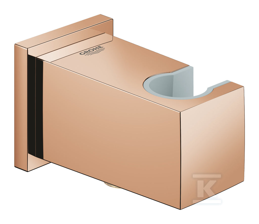 Euphoria Cube Kolanko przyłączeniowe ścienne, brushed warm sunset, trwała powłoga Long-Life
