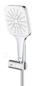 Zestaw prysznicowy Rainshower SmartActive 130 Cube, 3 strumienie, moon white
