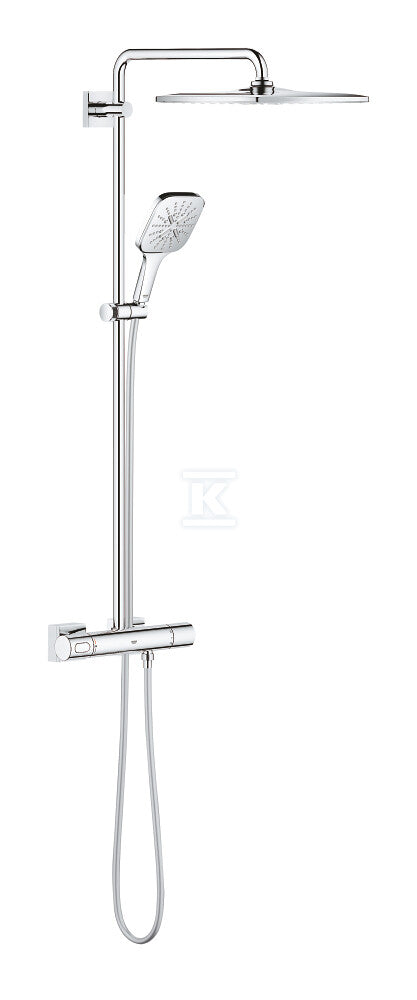 System prysznicowy Rainshower SmartActive 310 z termostatem do montażu ściennego, chrom