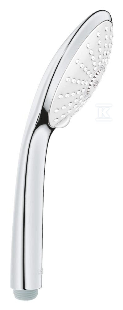 Euphoria 110 Massage Prysznic ręczny 3 strumienie (Rain, Massage, SmartRain), chrom, białe sitko, oszczędność wody Water Saving, ogranicznik przepływu 9,5 l/min