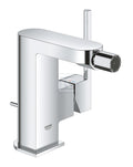 Bateria bidetowa Grohe Plus jednouchwytowa 1/2", chrom, głowica ceramiczna 28 mm, peraltor na przegubie, zestaw odpływowy z drążkiem