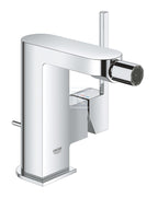 Bateria bidetowa Grohe Plus jednouchwytowa 1/2", chrom, głowica ceramiczna 28 mm, peraltor na przegubie, zestaw odpływowy z drążkiem
