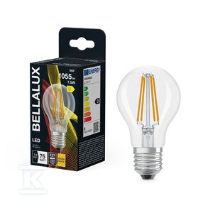 Żarówka LED BELLALUX CLA 7.5W 827 Clear E27