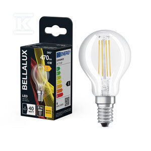 Żarówka LED BELLALUX CLP 4W 827 Clear E14