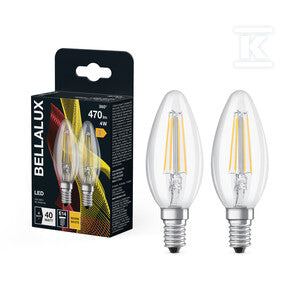 Żarówka LED BELLALUX CLB 4W 827 Clear E14