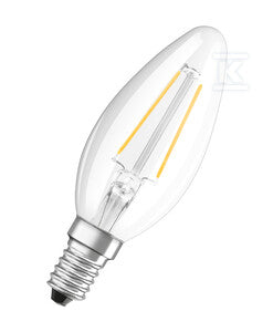 Żarówka LED Retrofit CLASSIC B 2.5W 827 Clear E14