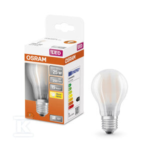 Żarówka LED Retrofit CLASSIC A 2.5W 827 Frosted E27