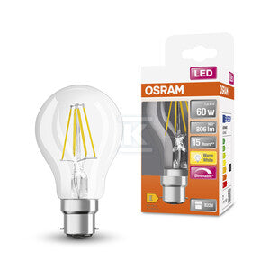Żarówka LED Retrofit CLASSIC A DIM 7W 827 Clear B22d