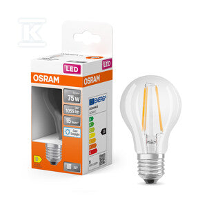 Żarówka LED Retrofit CLASSIC A 6.5W 865 Clear E27