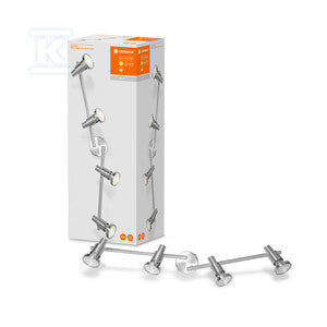 Oprawa SPOT BRUSHED SILVER GU10 4 x 2.6W 2700K