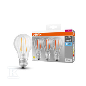 Żarówka LED BASE CLASSIC A 7.5W 840 Clear E27