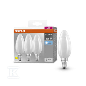 Żarówka LED BASE CLASSIC B 5.5W 840 Frosted E14