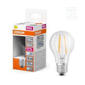 Żarówka LED SUPERSTAR PLUS CLASSIC A FILAMENT 7.5W 940 Clear E27