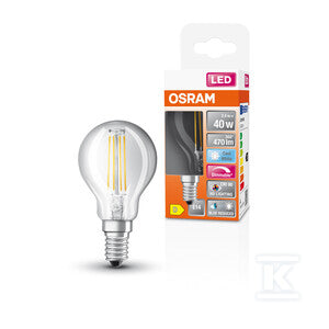 Żarówka LED SUPERSTAR PLUS CLASSIC P FILAMENT 3.4W 940 Clear E14