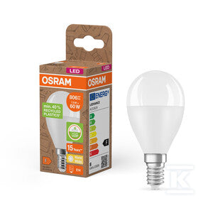 Żarówka LED PCR LAMPS WITH CLASSIC P 7.5W 827 Frosted E14
