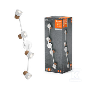 Oprawa LED DECOR SPOT CORK WHITE 4x3.4W 927 DIM