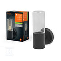 Oprawa Endura Classic Figo Cylinder Wall E27 Dark Gray
