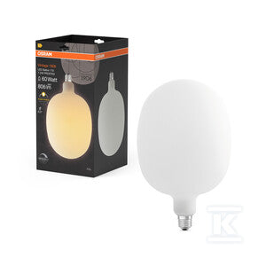 Żarówka LED VINTAGE 1906 LED Big Special Shapes Dimmable 7.3W 827 Frosted E27