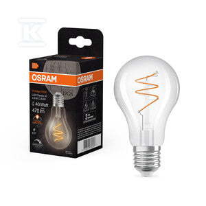Żarówka LED VINTAGE 1906 LED CLASSIC A,B,P SLIM FILAMENT DIMMABLE 4.6W 922 Clear E27