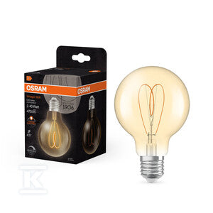 Żarówka LED VINTAGE 1906 LED CLASSIC Globe Dimmable 4.9W 922 Gold E27