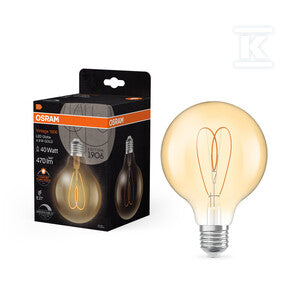 Żarówka LED VINTAGE 1906 CLASSIC Globe Dimmable 4.9W 922 Gold E27