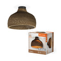 Oprawa dekoracyjna Decor Cardboard Hat Ceiling E27 Brown