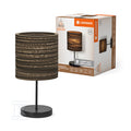 Lampa Decor Cardboard Cylinder Table E27 Brown