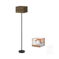 Lampa Decor Cardboard Square Floor E27 Brown