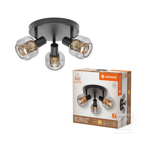 Oprawa LED DECOR SPOT FIREFLY 3X2.8W E14 Black
