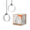 Oprawa LED Decor Circle 2XPendant PL 14W Click CCT Black
