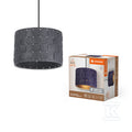 Oprawa dekoracyjna Decor Felt Weaving Pendant 280 mm E27 Dark Gray