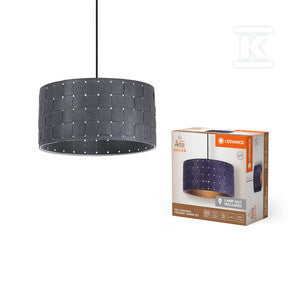 Oprawa dekoracyjna Decor Felt Weaving Pendant 380 mm E27 Dark Gray