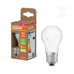 Żarówka LED CLASSIC P ENERGY EFFICIENCY A 1.2W 827 Frosted E27