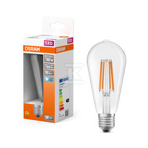 Żarówka LED Retrofit CLASSIC ST 6.5W 827 Clear E27