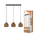 Oprawa Decor Paper Drop Pendant Linear 3XE27 Beige