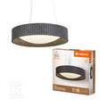 Oprawa LED Decor Felt Cylinder Pendant 28W 830 Dark Gray