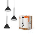 Oprawa LED Decor Fuji 3XPendant PL 13W 930 Black
