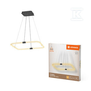 Oprawa LED DECOR TETRAGON PEND 18W830 CLICKD