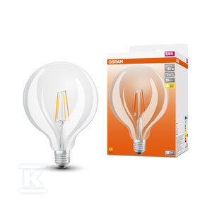 Żarówka LED Retrofit CLASSIC GLOBE125 4W 827 Clear E27