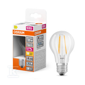 Żarówka LED SUPERSTAR PLUS CLASSIC A FILAMENT 2.2W 927 Clear E27