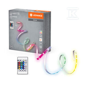 Taśma LED FLEX AUDIO USB WITH REMOTE CONTROL 2M RGB