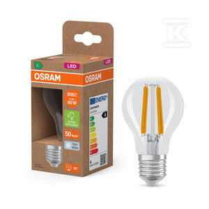 Żarówka LED LAMPS ENERGY CLASS A ENERGY EFFICIENCY FILAMENT CLASSIC A 3.8W 840 Clear E27
