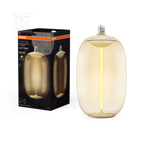Żarówka LED VINTAGE 1906 LED BIG DECORATIVE BULB WITH FILAMENT-MAGNETIC STYLE 4W 827 Amber E27