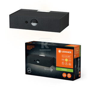 Oprawa LED Endura Style Solar Bricklume Sensor Dark Gray